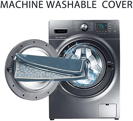 VANKEAN Waterproof Reversible Crate Mat Cool/Warm Washable JointRelief Navy - Image 5