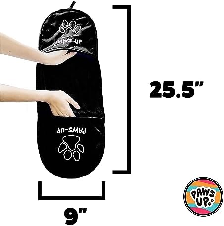 Paw Cleaning Towel for Dogs Dual Hand Pockets removes Dirt and Mud Absorbent - Image 5