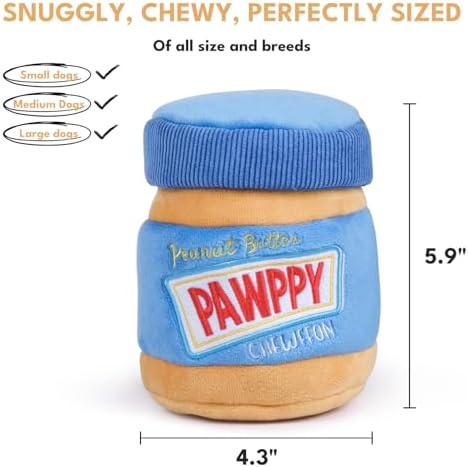 CHEWFFON Interactive Dog Enrichment Toy, Crinkle & Snuffle Puppy Toys - Image 3