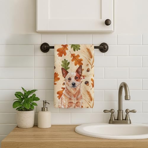 Caroline's Treasures Australian Cattle Dog Dogs Kitchen Towel 15x25 in - Image 2