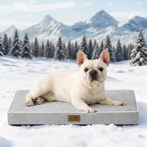 COZY KISS Cooling Orthopedic Dog Bed, Waterproof Lining by COZYKISS