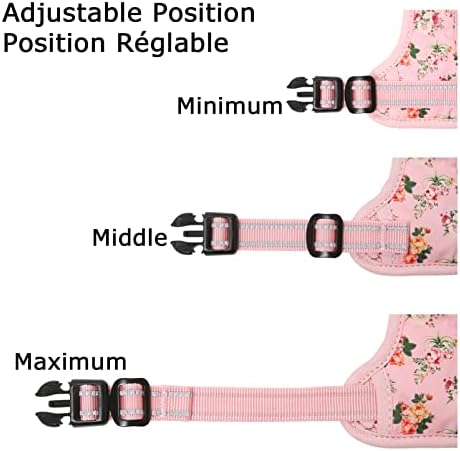 HEELE Dog Harness Harness for Small Dogs No Pull Dog Vest Harness for Small Dog - Image 5