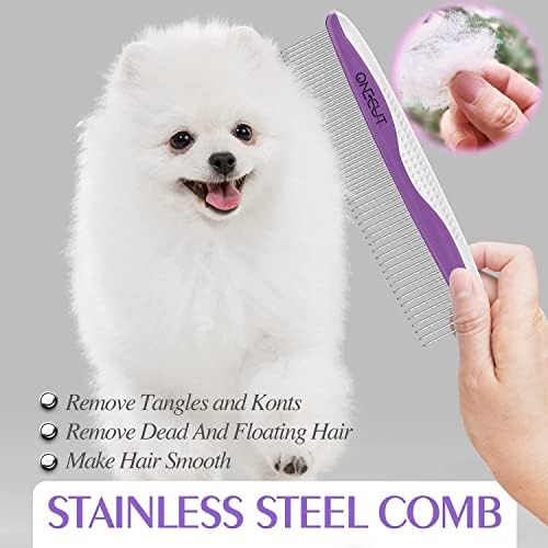 Dog Comb, OneCut Pet Grooming Tool - Image 3