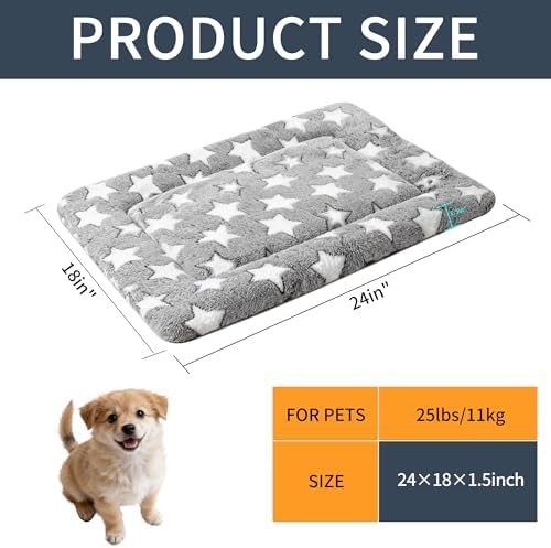 Dog Bed Mat - Comfortable Kennel Pad, Soft Support) - Image 4