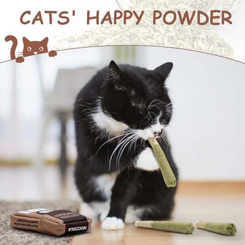 Nocciola 3 Pack Catnip Toys for Cats, Funny Cat Toys Filled - Image 3