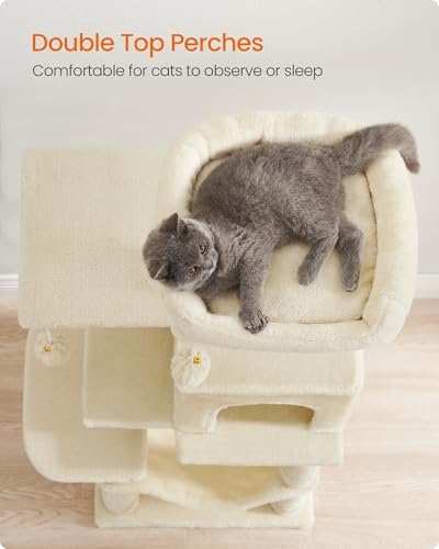 Feandrea Cat Tree, 44.1-Inch Cat Tower - Image 4