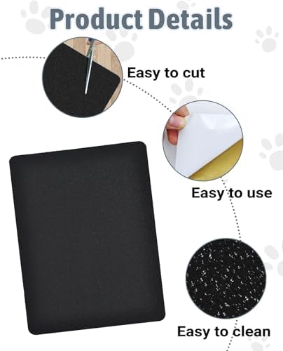BNOSDM Cat Nail File Scratcher Sandpaper, 4 Pack Replacement Sand Paper - Image 3