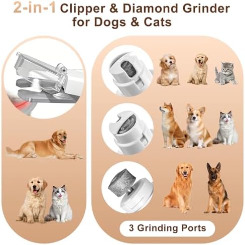 2-in-1 Dog Nail Clippers and Cat Nail Clippers - Image 3