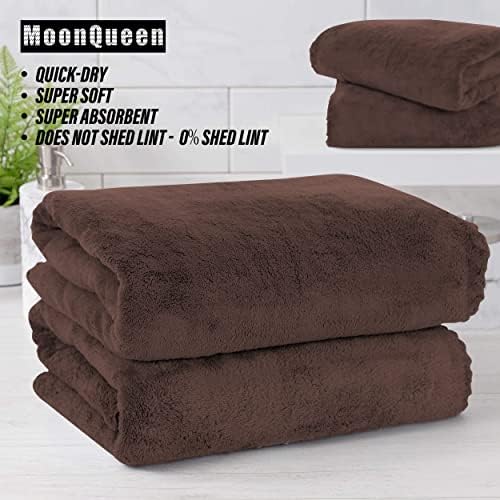 MOONQUEEN 6 Pack Premium Bath Towel Set - Image 6