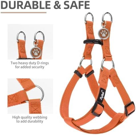 PUPTECK No Pull Dog Harness Small Sized Step-in Adjustable Puppy Vest - Image 2