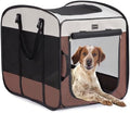 DONORO Dog Kennels and Crates for Medium Dogs, Portable Pop Up Indoor Pet Cage by DONORO
