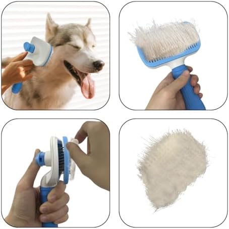 Pet Cleaning Deshedding Brush, Pet Hair Removal Brush - Image 4