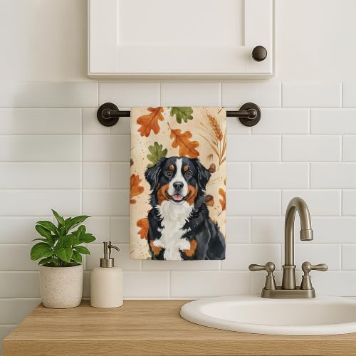 Caroline's Treasures Bernese Mountain Dog Dogs Kitchen Towel 15x25 in - Image 2