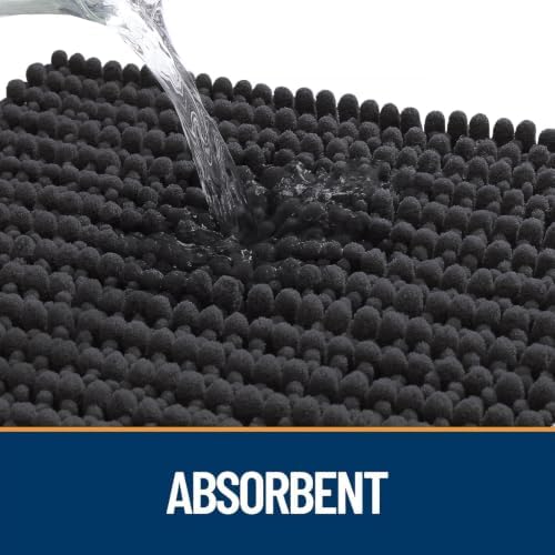 OLANLY Dog Door Mat for Muddy Paws 47x24, Ultra-Absorbent Chenille Mud Mat - Image 4