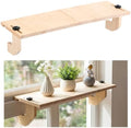 Natural Window Sill Plant Shelf, 21.7 x 7.1 x 5.9 Inch by Unknown