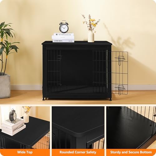 DWANTON 32.5" Dog Crate Furniture - Image 6