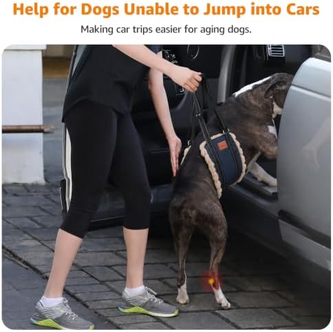 LOOBANI Dog Sling for Extra Large Dogs Hind Leg Support Weak Rear Leg Aid - Image 3