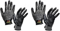 Pet Grooming Gloves for Dogs and Cats Deshedding Brush and Bathing Mitt by PetHealthSolutions