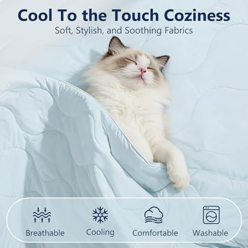 MIXJOY Cooling Blanket for Medium Dogs Breathable, Dual-Sided - Image 5