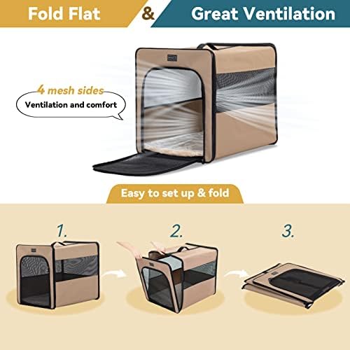 PETSFIT Dog Crate Travel, Portable Dog Crate - Image 5