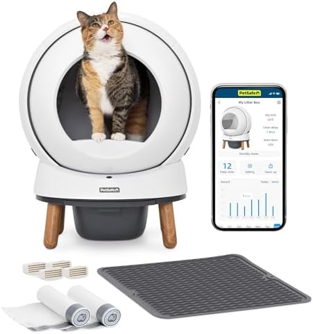 PetSafe ScoopFree SmartSpin Self-Cleaning Litter Box Bundle by PetSafe