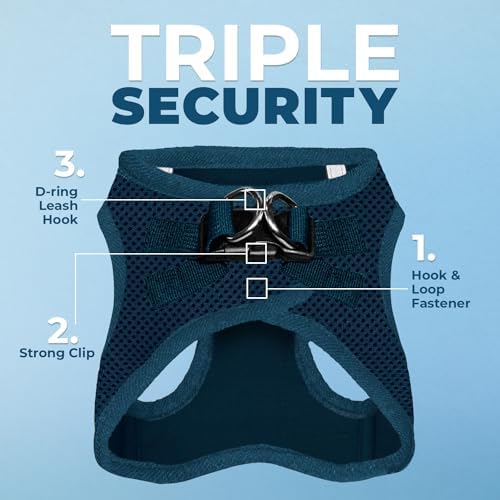 Best Pet Supplies Voyager Step-in Air All Weather Mesh Harness and Reflective - Image 3