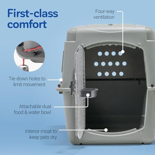 Petmate Sky Kennel, for Air Travel, 36in Dog Crate for Pets 50 to 70lbs - Image 4