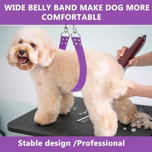 Pet Dog Grooming Belly Strap – 2 Inch Wide Waterproof Strong PVC Support Band - Image 6