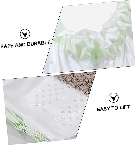 UPKOCH 7 Pieces Cat Litter Filter Bags, Plastic Waste Sifter Pouches - Image 5