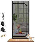 Dixutzi Reinforced Cat Screen Door Fits Door Size 30''x 80'', Heavy Duty Pets by Dixutzi
