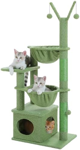 MUTTROS Cactus Cat Tree, 47.6" Cat Tower by MUTTROS