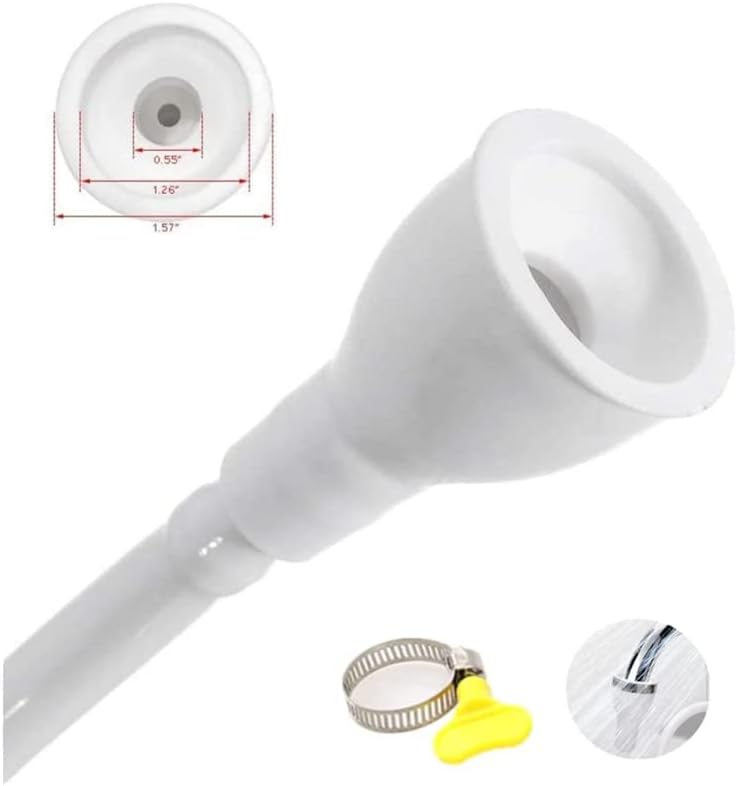 Sink Spray Hose, Portable Sink Hose Faucet Sprayer, Shampoo Sprayer Handheld - Image 2