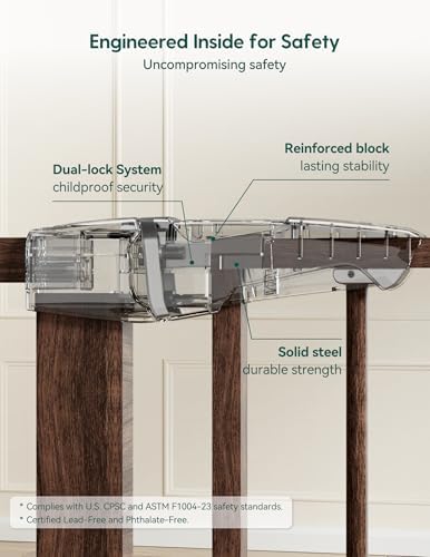 Babelio 29-55" Extra Wide Baby Gate, PressGuard P7 - Image 3