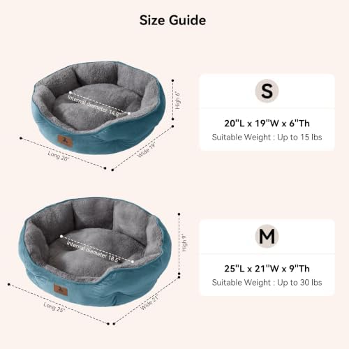 Asvin Small Dog Bed for Small Dogs, Cat Beds for Indoor Cats, Pet Bed for Puppy - Image 6
