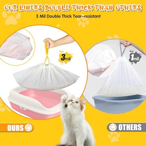 Jumbo Cat Litter Box Liners 37" x 18" - Image 4