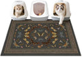 Unicorn Catcher 40"x30" Cat Litter Mat Non-Slip Washable Litter Box Mat by UnicornCatcher