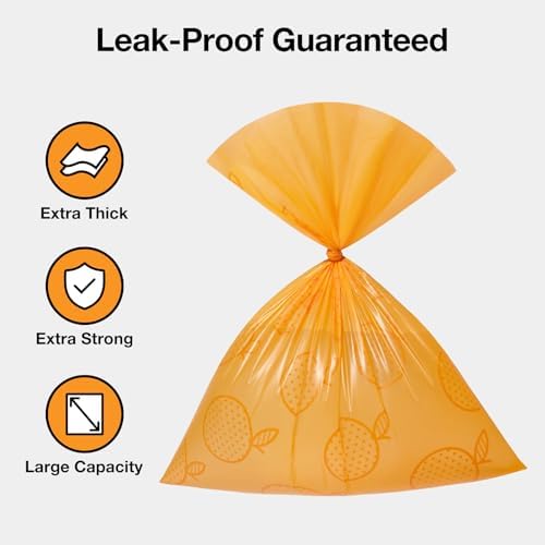 VETRESKA Citrus Scented Dog Poop Bags, Leak Proof - Image 2