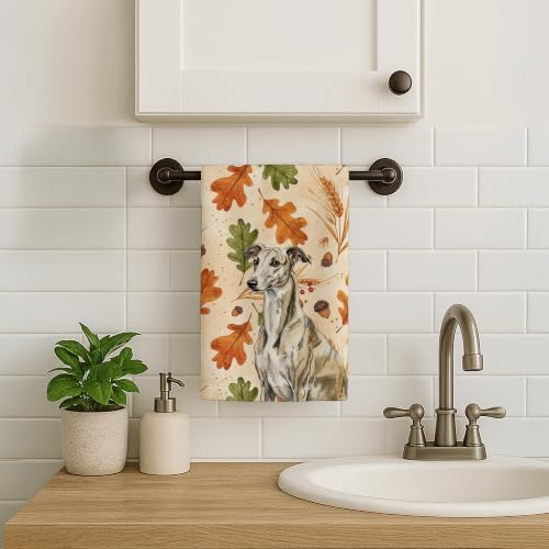 Caroline's Treasures Whippet Dogs Kitchen Towel 15x25 in - Image 2