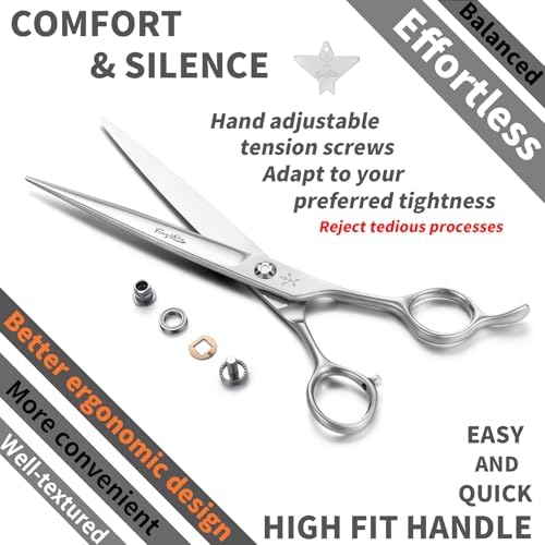 High-end Professional Dog Grooming Scissors Pet Grooming Shears 7.5 Inches - Image 4