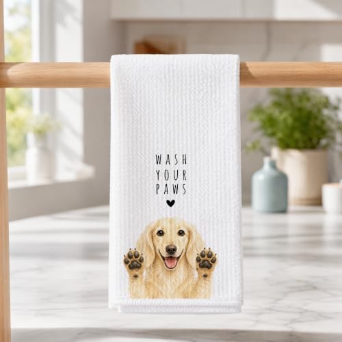 Weenie Dog Kitchen Towel, Hand Towel, Dachshund Gifts - Image 3