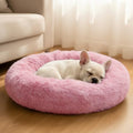 Comfort Donut Dog Bed for Small Dogs, Cat Bed & Pet Bed for Indoor Use by SUVAMJAM