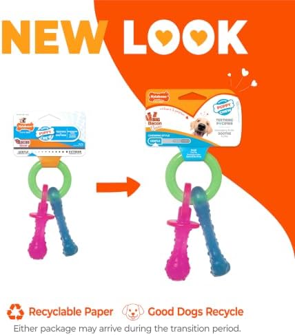 Nylabone Puppy Pacifier Chew Toy, Teething Toys - Image 4