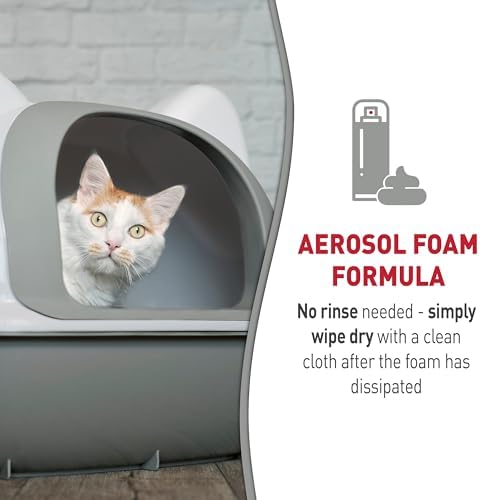 Nature's Miracle Cat Litter Box Cleaner Foam, Enzymatic Formula, 17.5 oz - Image 5