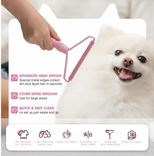 Honeydak 3 Pcs Hair Remover Tool, Dog Cat Hair Remover - Image 3