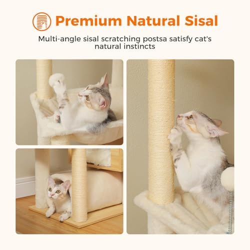 PETEPELA Floor to Ceiling Cat Tree - Image 7