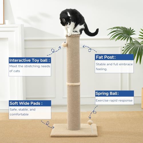 Cat Craft 41" Cat Scratching Post - Image 4