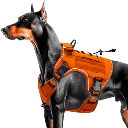 Heavy-Duty Tactical Dog Harness by Bruvoalon