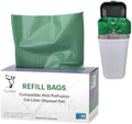 Pet-Fusion Compatible Bags for Cat Litter Pail/Dog Waste Station, 15-Count. by EcoLeo