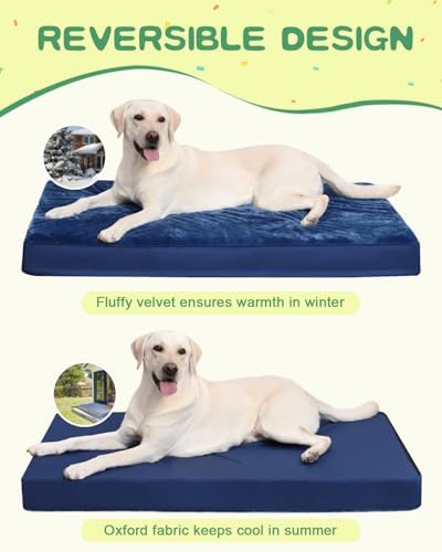 KSIIA Orthopedic Dog Bed for Extra Large Dogs - Image 4