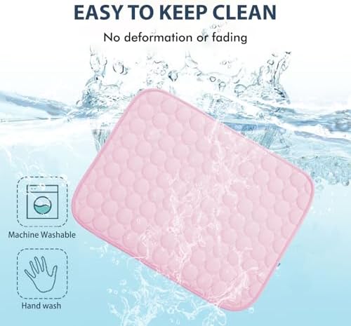 MICROCOSMOS Summer Cooling Mat & Sleeping Pad- Water Absorption Top, EZ Clean - Image 5